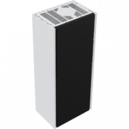 Каминокомплект Kratki SIMPLE Box белый с топкой BS, левый угол