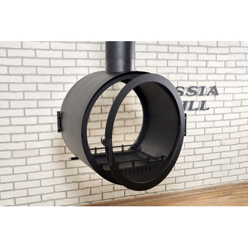 Камин на дровах LOFT-30 RUSSIA GRILL