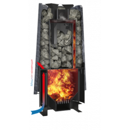 Печь для бани Grill'D Cometa 180 Vega Long Stone