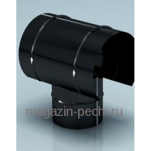 Дефлектор – зонт эмалированный для дымохода, d-115
