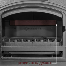 Печь-камин Везувий KZ-14Р "Антрацит"