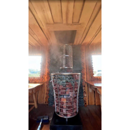 Печь банная «Атмосфера V» сетка нержавейка ПроМеталл