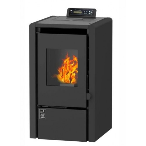 Воздухогрейный пеллетный камин Zota A6H13 black (Зота)