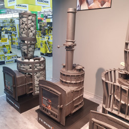 Чугунная печь для бани AVANGARD 3К 24 (М) Авангард Гефест