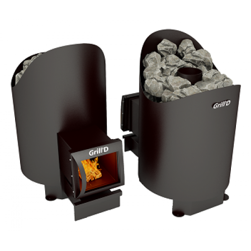 Печь каменка Grill`D Aurora 160 (Long black)