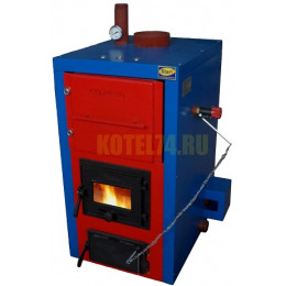 Твердотопливный котел "СТАРТ-20-v4" (левый)+регулятор