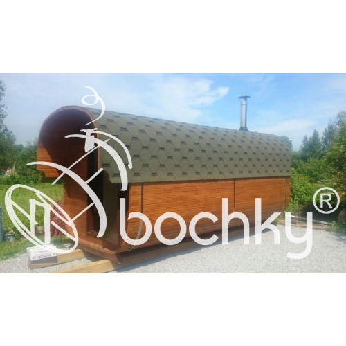 Баня квадробочка Мега-2   2,24х5,0 м