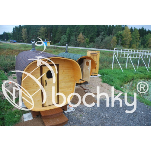 Баня октабочка Мега-3    2,22х5,0 м
