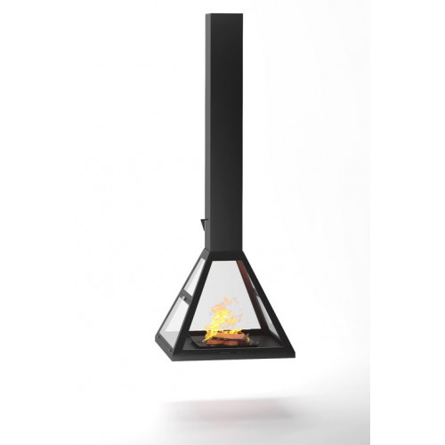 Подвесной камин из стекла и металла FLY Openfire 