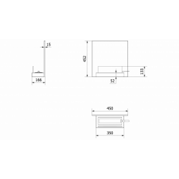 Биокамин Kratki (Кратки) PLANK