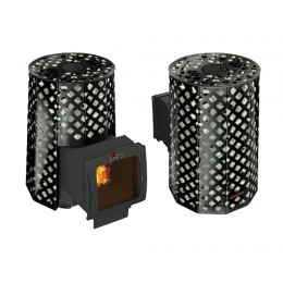 Печь для бани Grill'D Violet Romb Long Window Max