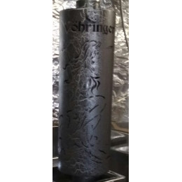 Дымоход стартовый конвектор Ф115 L 1 м.