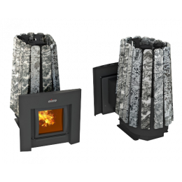 Печь для бани Grill'D Cometa 350 Vega Window Max Stone