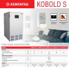 Котел газовый напольный Kentatsu Kobold S-04