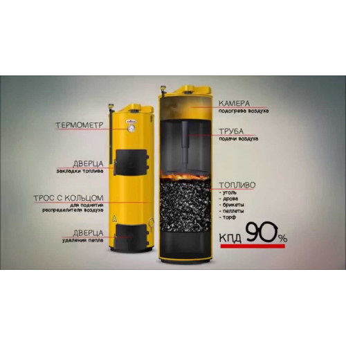 Котел шахтный  Stropuva s40u (Стропува, Литва)